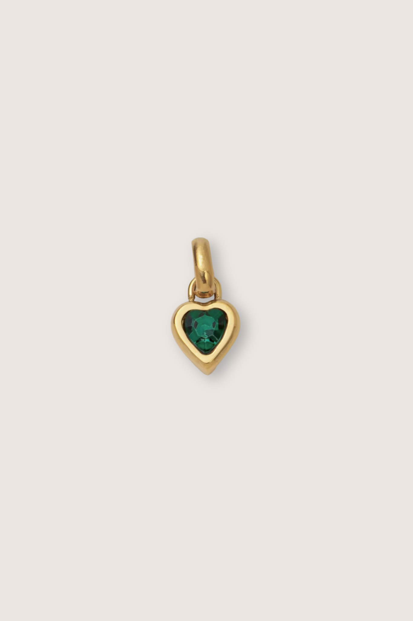 Heart Birthstone Charm