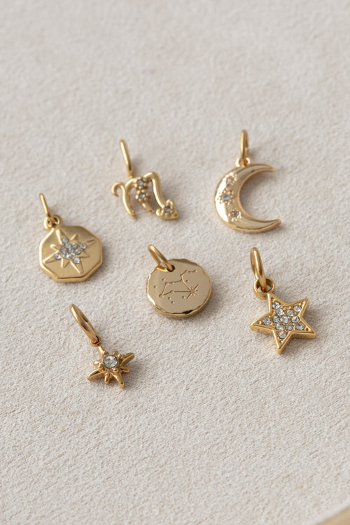 Stardust Moon Charm