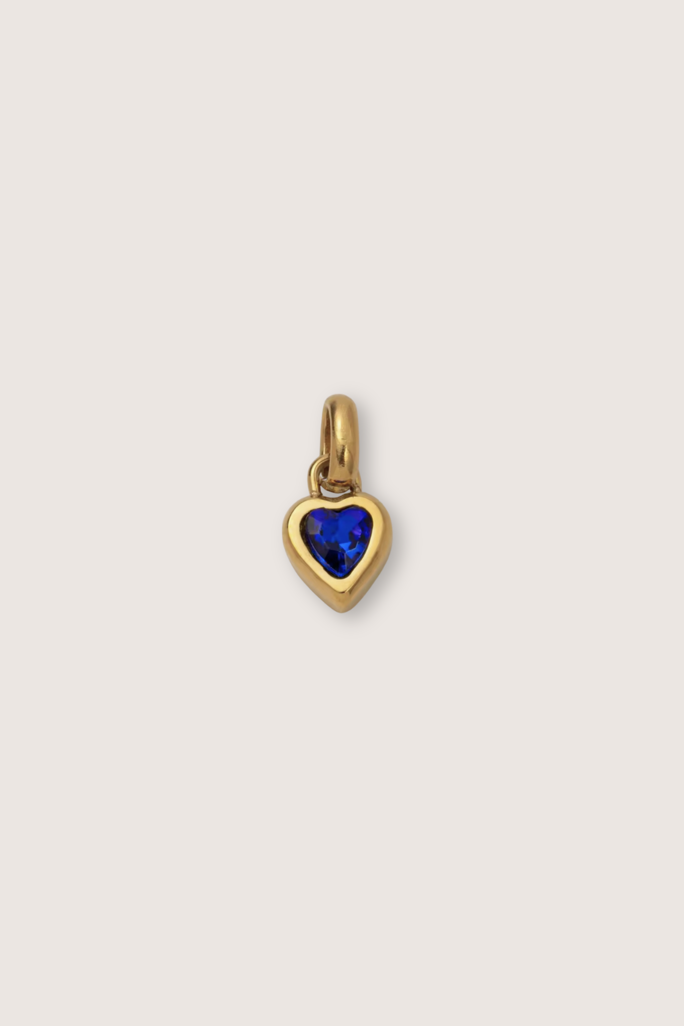 Heart Birthstone Charm