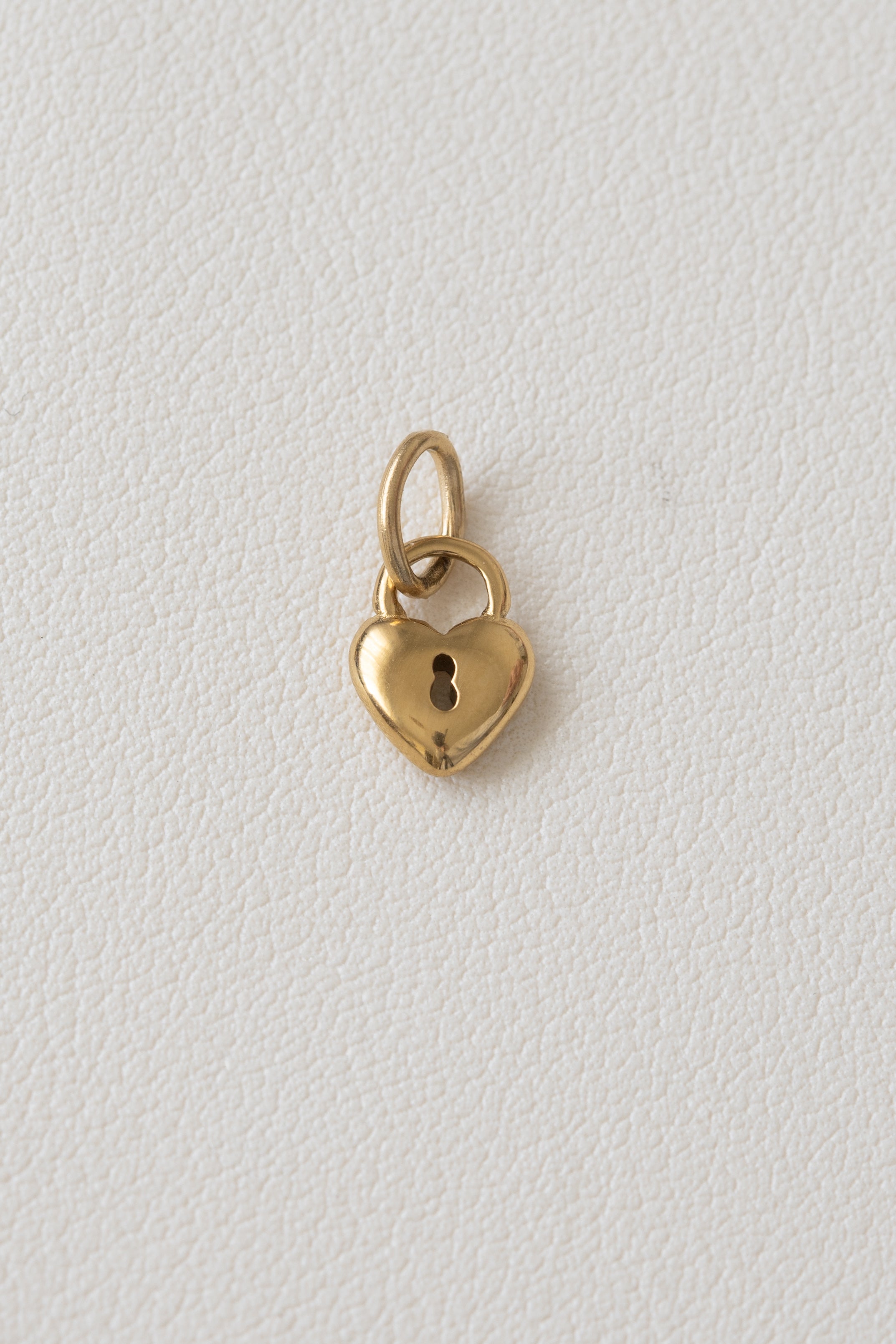 Heart Lock & Key Charm
