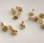 Birth Flower Charm