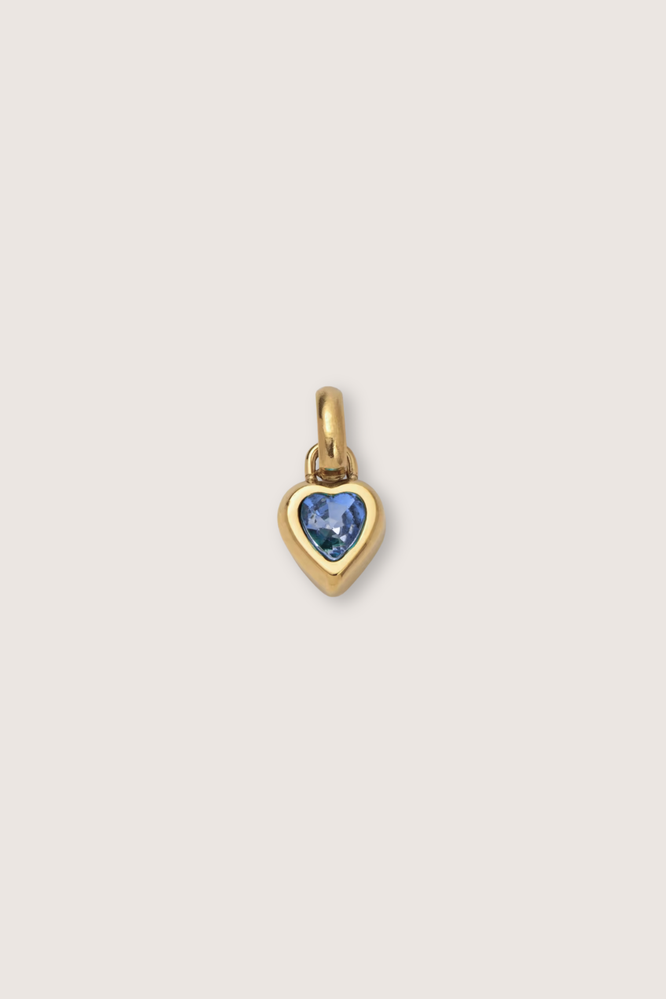 Heart Birthstone Charm