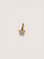 Crystal Butterfly Charm