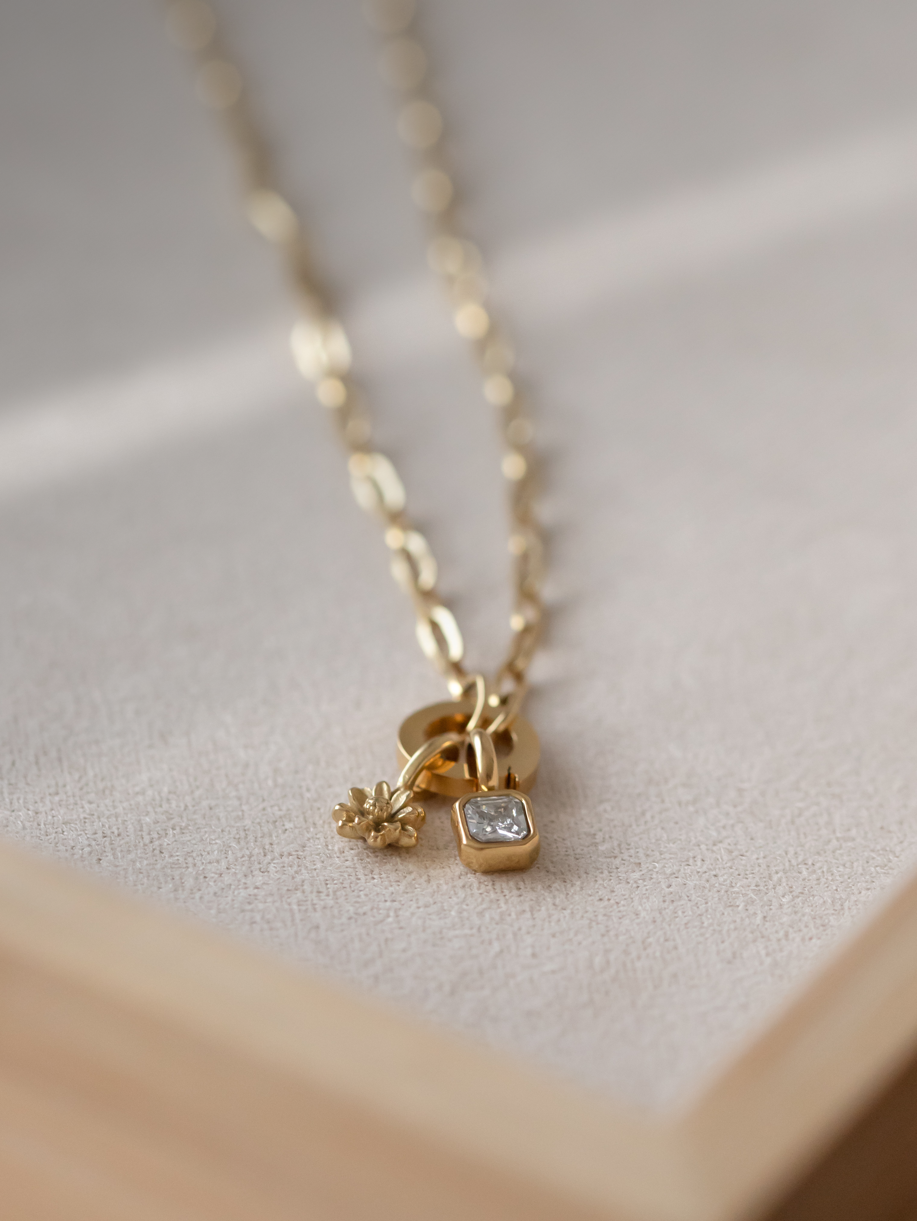 Birth Flower Charm