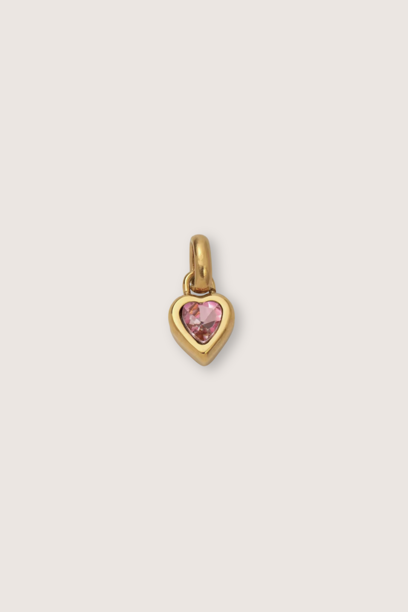 Heart Birthstone Charm