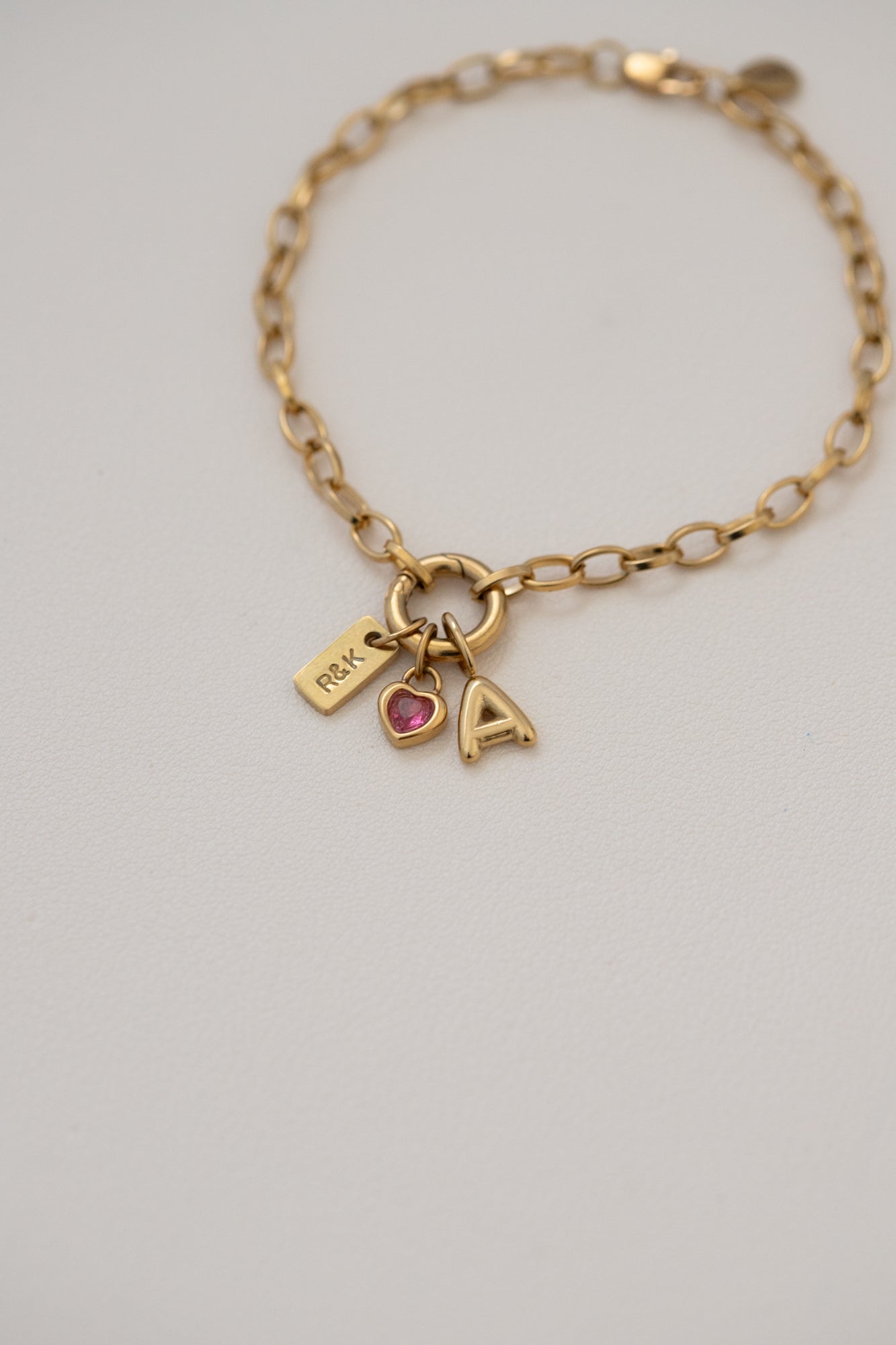 Heart Birthstone Charm