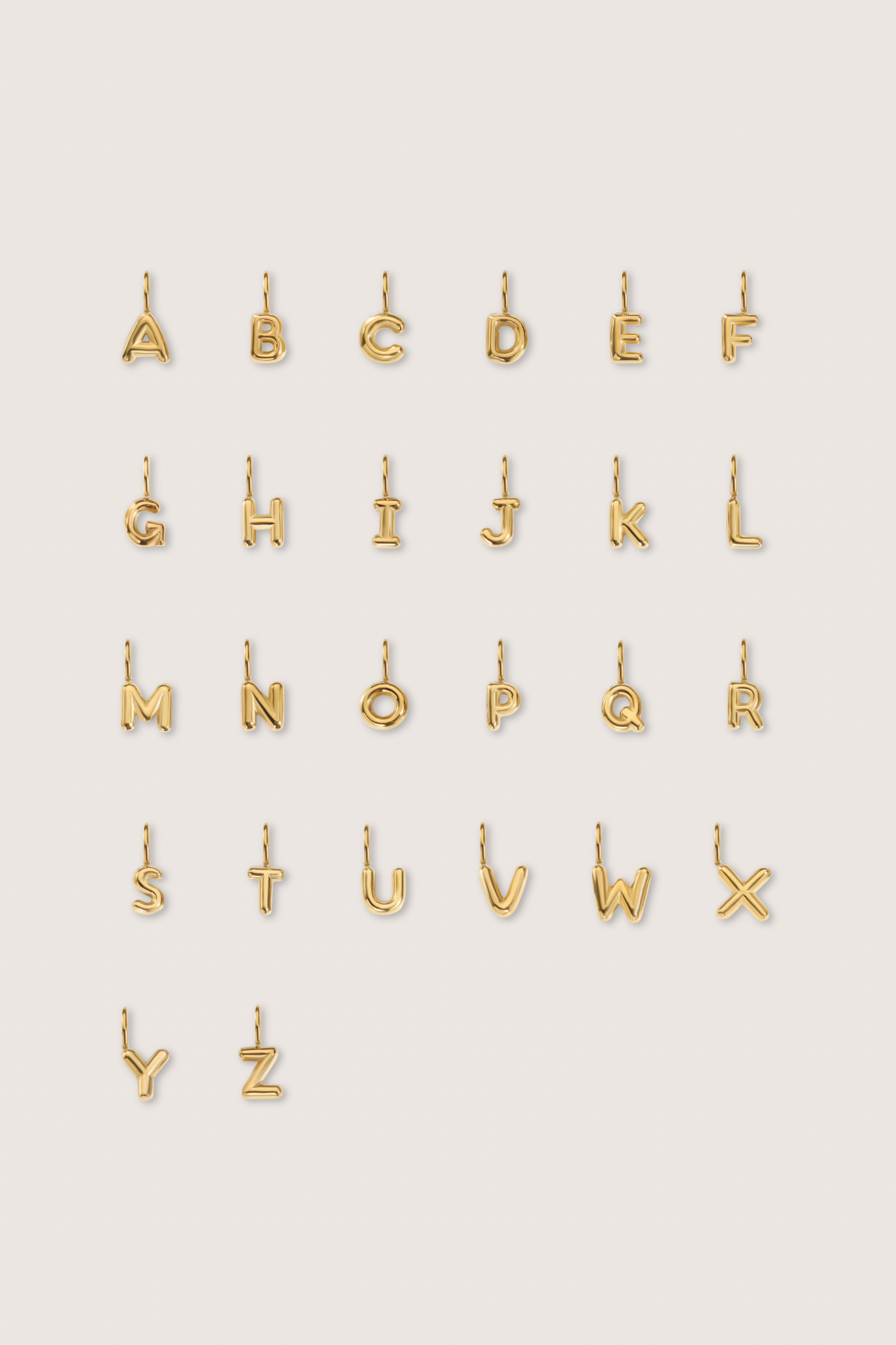 Letter Charm