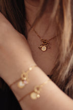 Charm Keeper Toggle Necklace