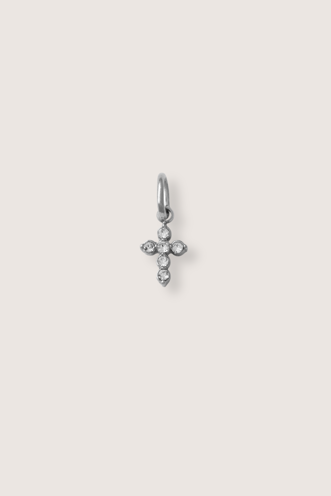 Crystal Cross Charm