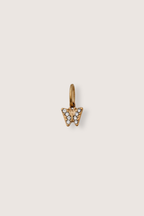 Crystal Butterfly Charm